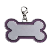 Id hueso en zinc alloy plata con borde de colores tamaños 32*22mm – 45*30mm – 65*42mm - Imagen 7